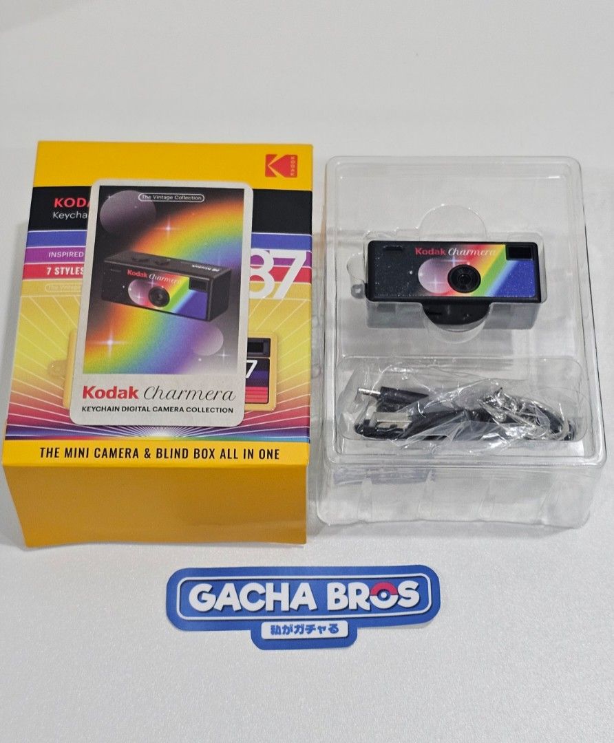 Kodak Charmera Mini Digital Camera (Category: Cameras) located in Bacoor. Submitted by gachabros1105 (Listing ID 1422930744, Image 1). Description: FOR SALE Kodak Charmera(Selector) Available Designs Black Red White 2000ea MOP: Gcash MOD: Lalamove, Grab, Flash, or LBC buyers expense(no same day delivery and meetup) Location: Bacoor, Cavite.
