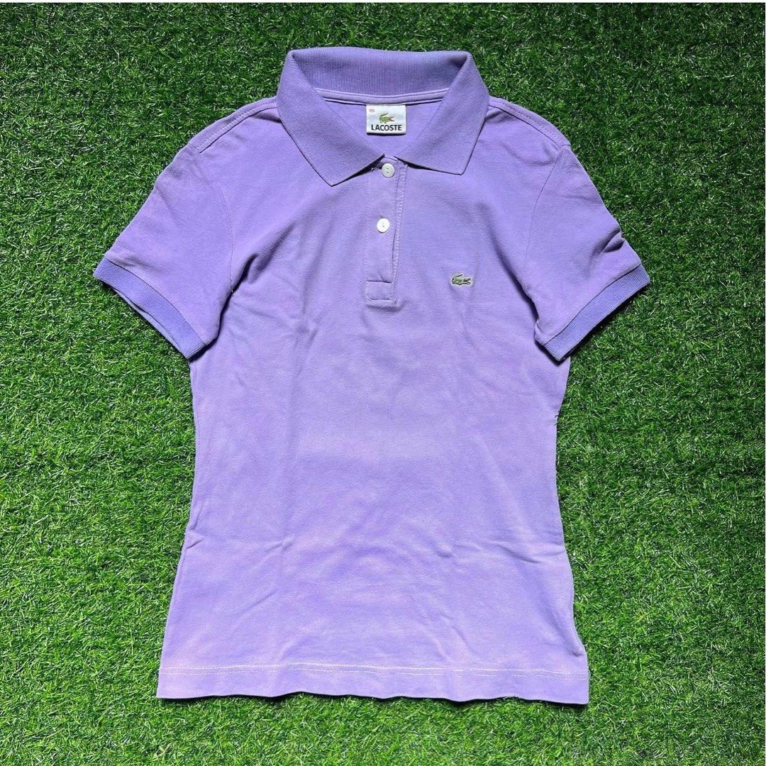 Lacoste (Women) (Category: Tshirts & Polo Shirts ) located in Iloilo. Submitted by errrr0r (Listing ID 1422923176, Image 1). Description: ‼️ preloved, not thrifted ‼️ color rate: 9/10 width: 16 length: 23 size: small-medium.