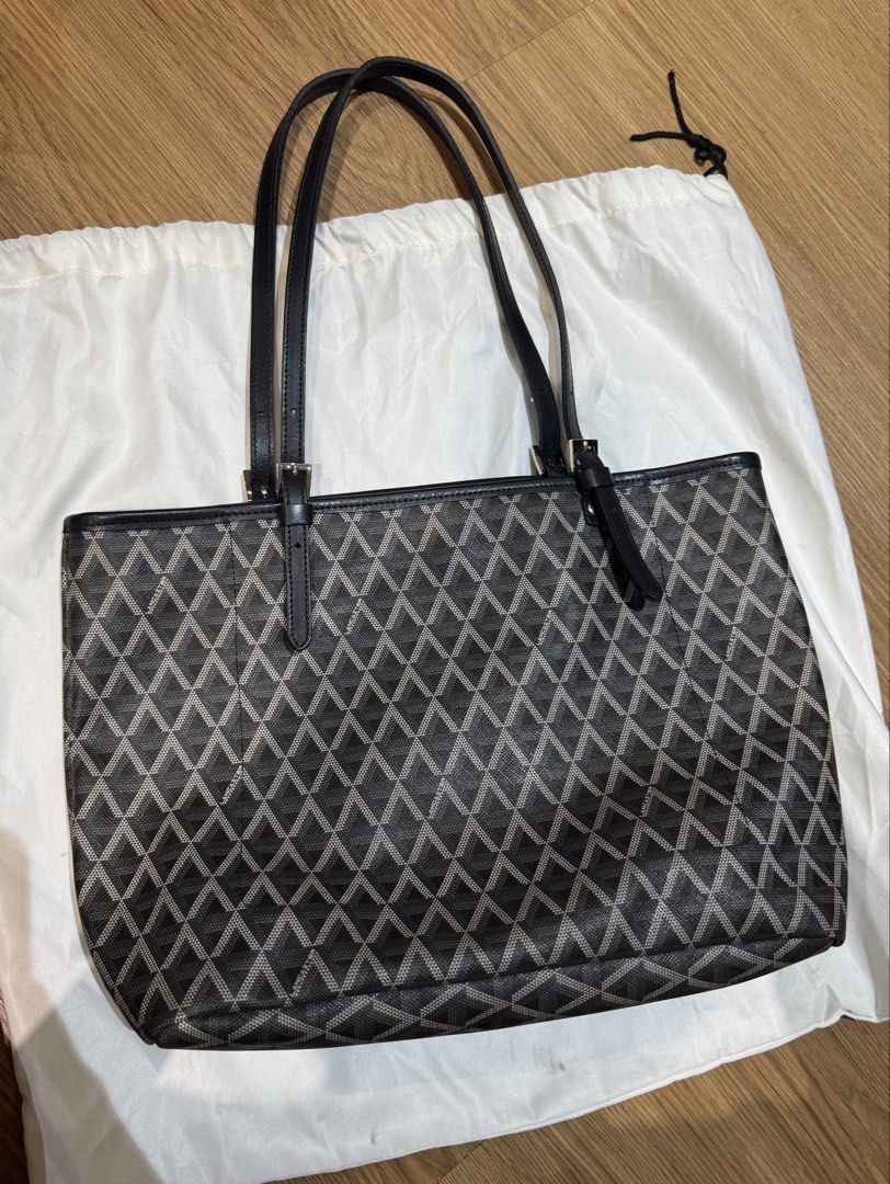 Lancaster Monogram Ikon Tote Bag (Category: Tote Bags) located in Manila. Submitted by declutterkween14 (Listing ID 1422969063, Image 1). Description: Originally 160€ Shape: Tote bag Closure type: Zippered Worn: Shoulder bag Handles: Double, long, adjustable Pockets: Zipped inner pocket.