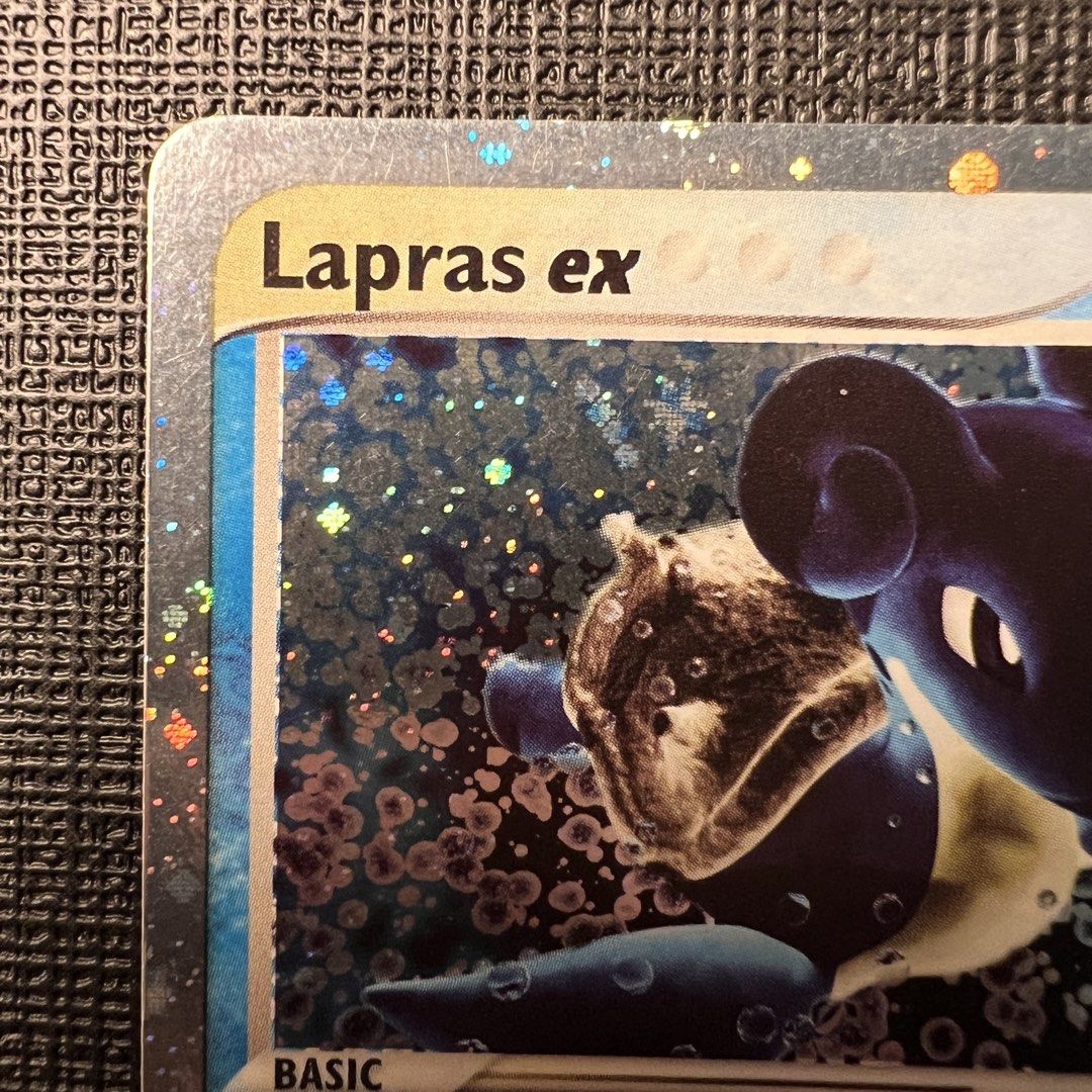 Lapras ex 99/109 EX Ruby and Sapphire English Pokemon Card, Hobbies ...