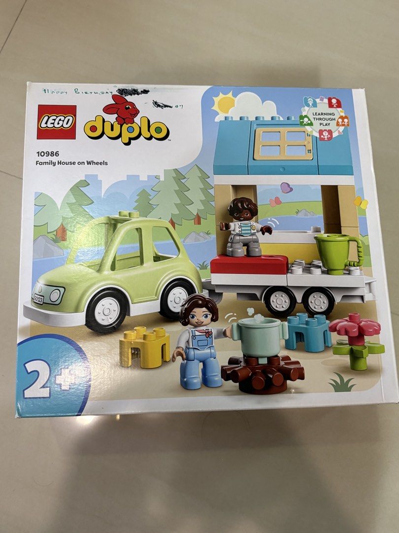 LEGO Duplo 10986 Family House on Wheels, Hobbies & Toys, Toys & Games ...