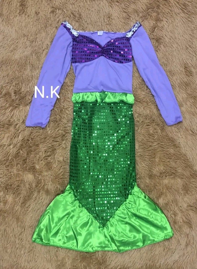 Mermaid custome for kids (Category: Babies & Kids Fashion) located in Manila. Submitted by viashop02 (Listing ID 1423052861, Image 2). Description: Mermaid Costume for kids ✅Size: (5-7yrs)(7-9yrs) 🎨Actual photo is posted 🎨Onhand all Items no customize 🎨Standard size by age only no measurements add 1 size if your child is big 🎨Made in Bangkok 🎨Good quality ✅ Cash on delivery via lalamove .