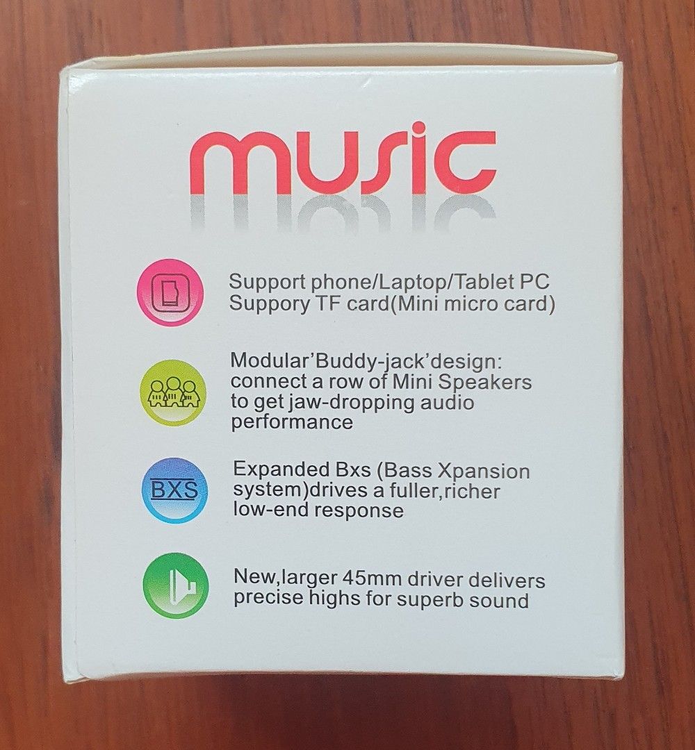 Mini Bluetooth Speaker - Portable Music Player65561399523330112