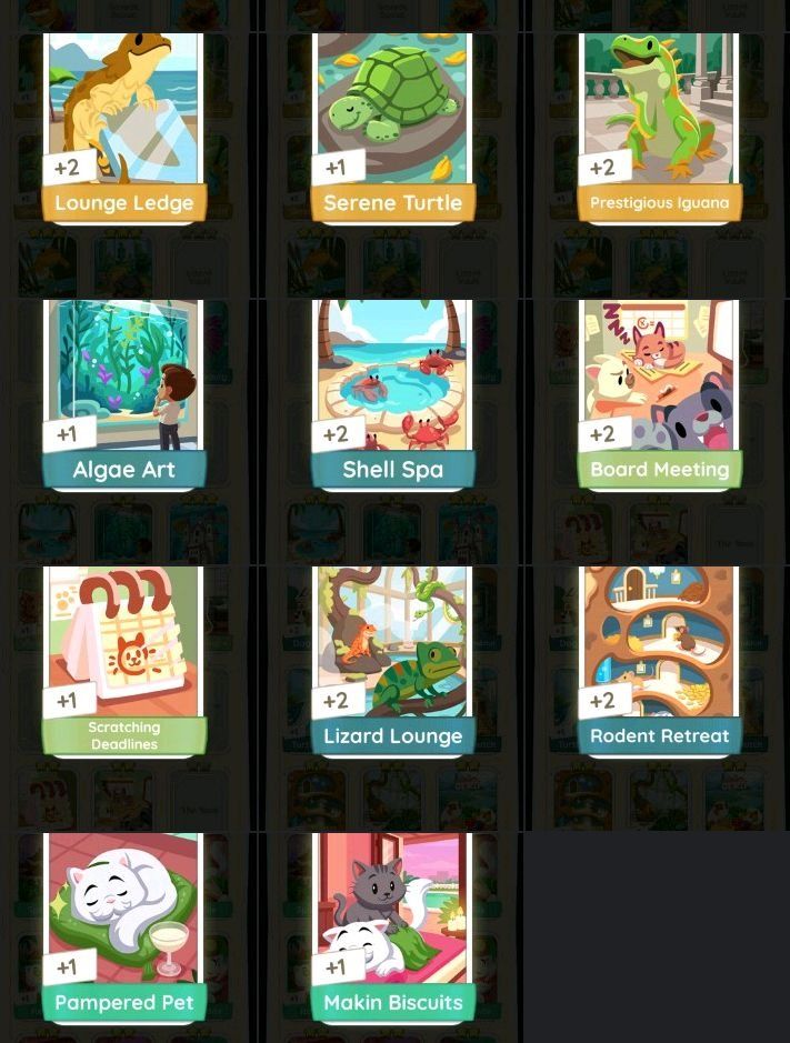 MONOPOLY GO 2 STAR STICKERS (CHECK DESCRIPTION FOR LIST) (Category: In-Game Products) located in Quezon City. Submitted by jnsdclutter (Listing ID 1423071485, Image 2). Description: 2⭐₱20 salon bliss +2 lavish koi +2 lizard lounge +5 luxe ribbon +5 mayor hopscotch +2 lap of luxury +3 bird's eye view +3 paw plaza +5 roll wrecker dapper duo +6 passenger princess +2 go-kitty +3 rollers +3 suds & sparkle +7 miss priss +3 sled dog +6 artist hazel +4 j