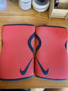 red nike knee pads