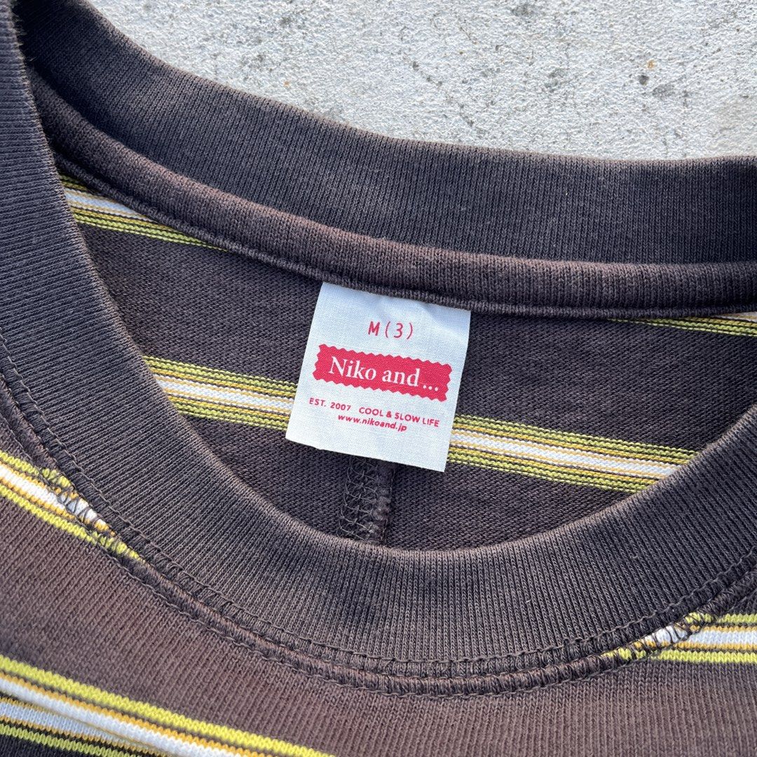 Niko And… Boxy Stripe Shirt (Category: Tshirts & Polo Shirts ) located in Bacoor. Submitted by setenta___ (Listing ID 1423067385, Image 3). Description: Medium, 20” x 23” ₱800.