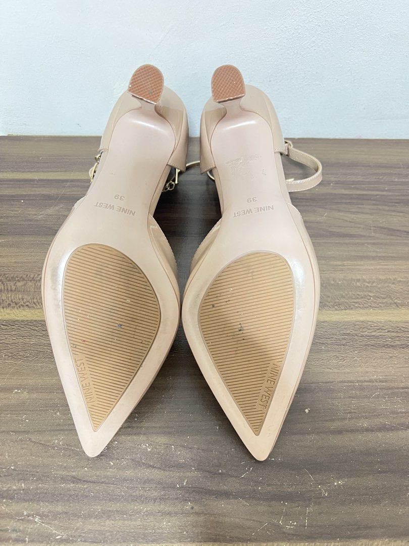 Nine West Tibby 3PR Nude Heels (Category: Heels) located in Malabon City. Submitted by e.garagesale (Listing ID 1423049156, Image 3). Description: #shoes #heels.