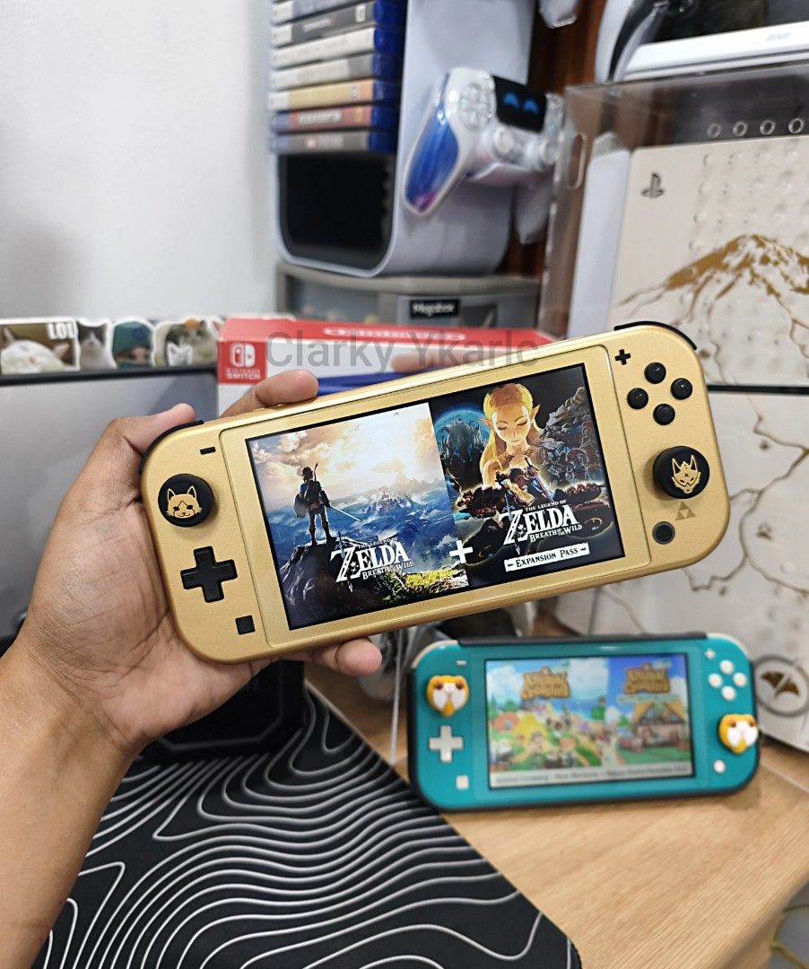 Nintendo Switch Lite with Free Games (Category: Nintendo) located in Manila. Submitted by nswitchgear (Listing ID 1422974456, Image 2). Description: For Sale only Nintendo Switch Lite with Free Games Cobalt Blue w/ Box as new - 6,999 Limited Zelda Edition w/ pouch- 6,999 Lite Blue w/ case&pouch- 6,499 FREE access to my Paid games Legit purchase not Jailbreak. Used item but in Good/Best condition Can give 7 Days personal Warranty for peace of mind