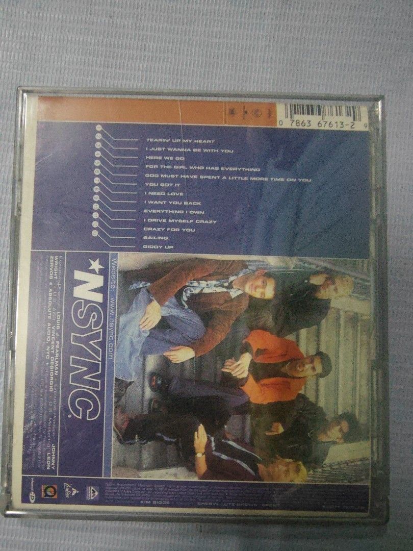 NSYNC CD (Category: CDs & DVDs) located in Makati City. Submitted by urdiscogsph (Listing ID 1422948705, Image 2). Description: .