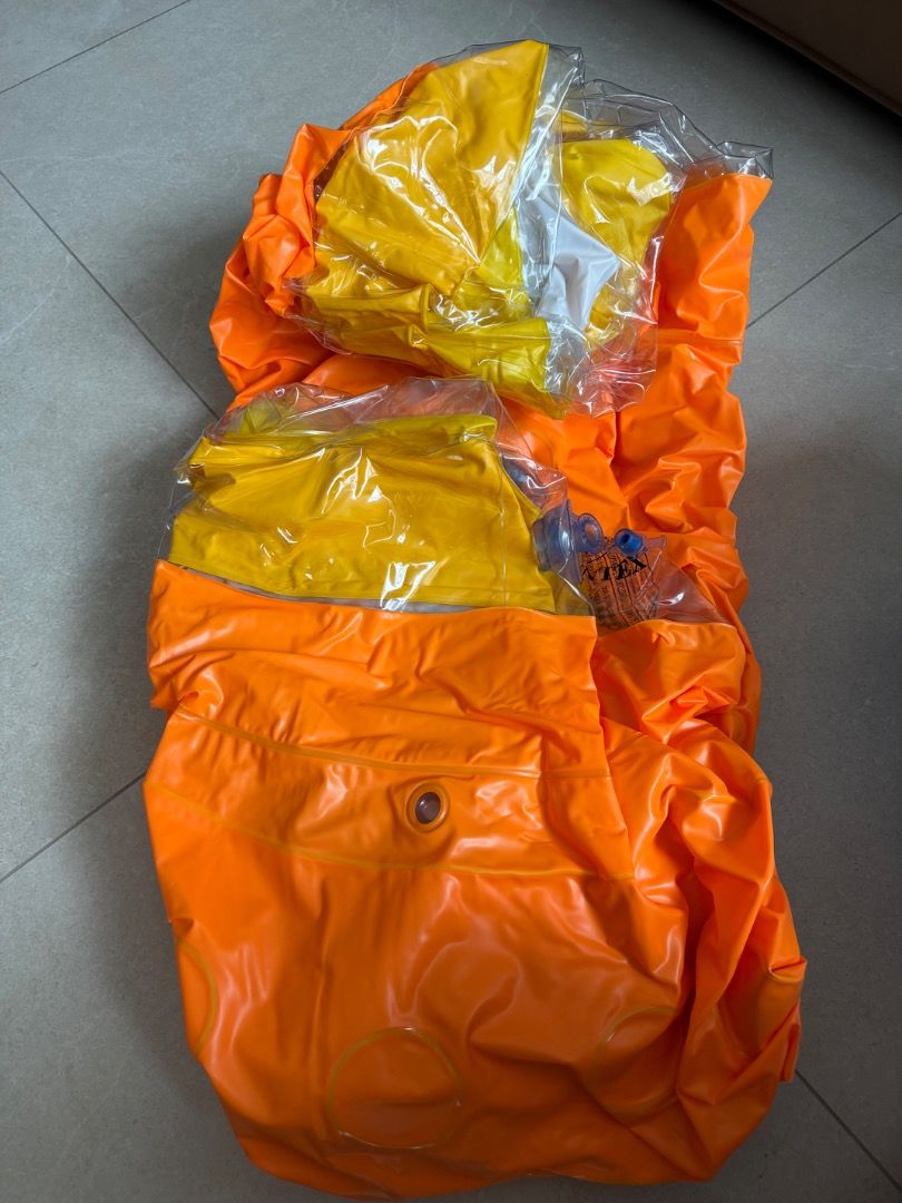 Orange Inflatable float (Category: Kids Toys) located in Singapore. Submitted by gerrard8571-8507 (Listing ID 1422962279, Image 2). Description: .