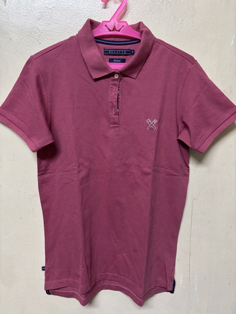 Regatta Essentials Polo Shirt - Size S (Category: Shirts) located in Bulacan. Submitted by erratum (Listing ID 1423035620, Image 1). Description: - Regatta Essentials polo shirt - Size: Small - Classic polo design - Collared neckline - Short sleeves - Solid color - Features a small logo on the chest - Ideal for casual and smart-casual outfits.