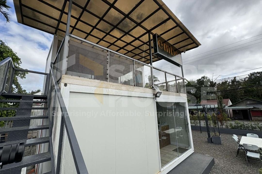 SMARTHOUSE PREFAB CONTAINER COFFEE SHOP (Category: Construction & Building Materials) located in Quezon City. Submitted by Smarthouseph (Listing ID 1422906472, Image 2). Description: The future of business spaces is here !! ❤️ 📌 Branches: Manila, Cebu, Davao, Iloilo 🌐 www.smarthouseprefab.com.ph 📲 Follow us on FB, IG, YouTube & TikTok! #SmarthousePrefab #PrefabContainerHousePhilippines #ContainerHouse #Prefab #fyp.