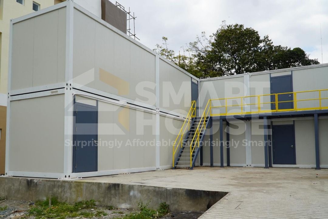 SMARTHOUSE PREFAB CONTAINER STORAGE ROOM (Category: Construction & Building Materials) located in Quezon City. Submitted by Smarthouseph (Listing ID 1422906152, Image 2). Description: Keep your space clean, secure, and fully organized! 📦 Smarthouse Prefab Container Houses are perfect for use as a storage room for: ✔️ Extra household items ✔️ Tools & equipment ✔️ Business stocks & inventory ✔️ Farm supplies ✔️ Machinery & gear Built with durable 