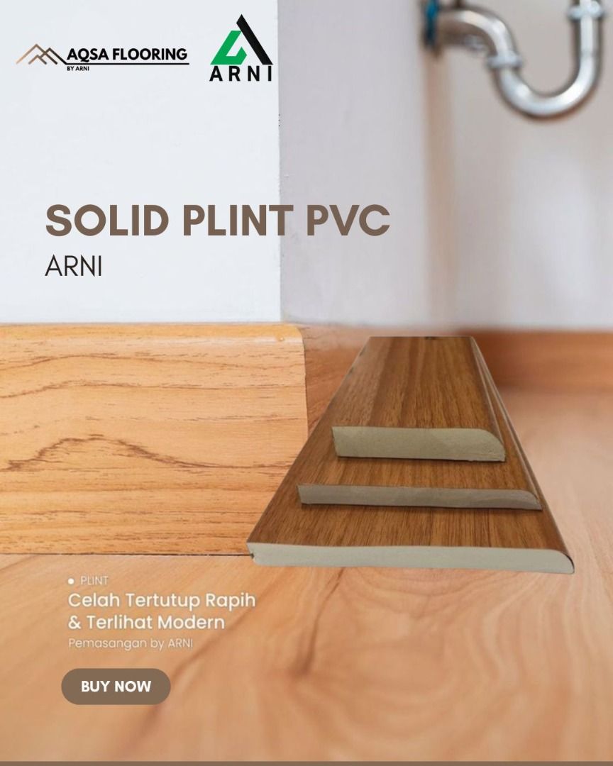 SOLID PLINT PVC ARNI | TEBAL 6 cm | TEBAL 8 cm | TEBAL 10 cm, Perabotan ...