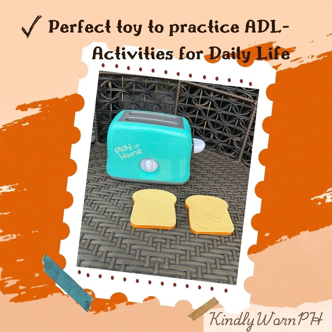 Toy Toaster Educational Montessori Pretend Play (Category: Educational & Learning Toys) located in Manila. Submitted by kindlywornph (Listing ID 1422950973, Image 3). Description: Pretend Play Toaster (Play at Home Brand) 🍞 Includes 1 toaster unit & 2 bread slices ✔️With switch and manual dial control ⚡ Simple and easy-to-use toaster 🎵 With sound prompt when the toast is ready (Like a real toaster!) 🎯 Why this is great for kids ✋ Improve Fine 