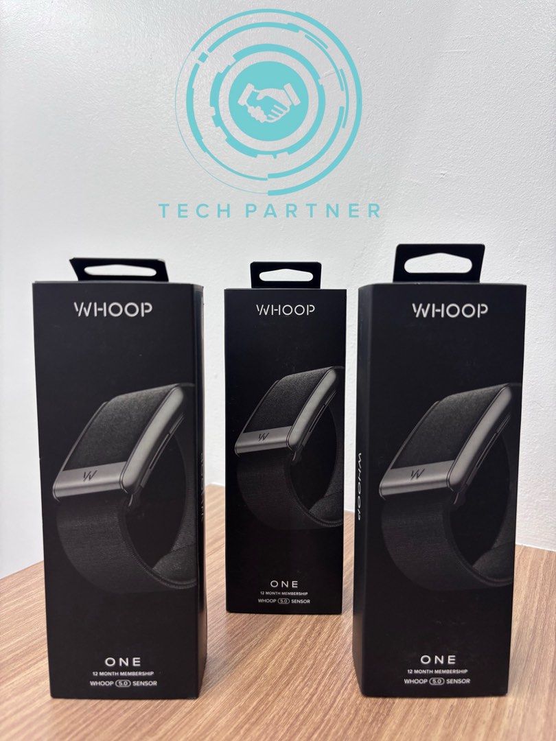 Whoop Band 5.0 - ONE (Category: Cardio & Fitness Machines) located in Manila. Submitted by kkatelien07 (Listing ID 1422959590, Image 3). Description: 💯 ORIGINAL • BRAND NEW • SEALED 🛡️ Warranty Coverage: • 1 Year Official Whoop Warranty 📍 Store Pickup Location (Waze: Tech Partner PH – Pasig City) G-10, Ortigas Technopoint Parking Bldg. Julia Vargas Ave., Pasig City (CW Home Depot Compound) Near the wall climbing area & Uncle John’s 💳 Payment 