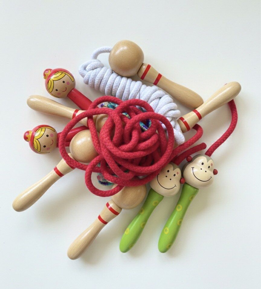 Part 1 Wooden Handle Jump Ropes - Assorted Designs (Category: Babies & Kids Fashion) located in Tarlac. Submitted by joanevertg (Listing ID 1422993060, Image 2). Description: 🇬🇧 Wooden Jump Ropes ✅ Preloved ✅ Manage expectation 🌈 First mine basis Mine - 80 each Gcash payment J&T, Drop & Go.