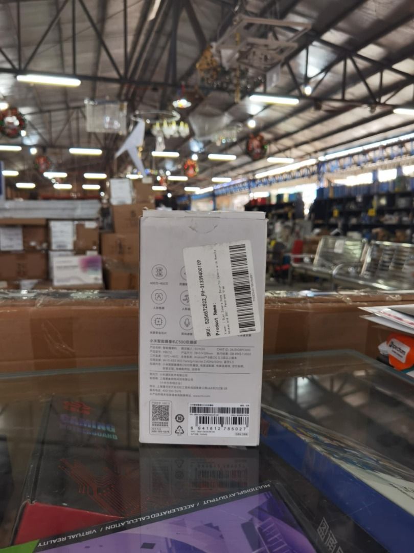 XIAOMI DUAL CAMERA HOME SECURITY CAMERA (Category: Security Systems & CCTV Cameras) located in Manila. Submitted by apptradetrading (Listing ID 1422925614, Image 2). Description: Never used. May come with original packaging or tag.