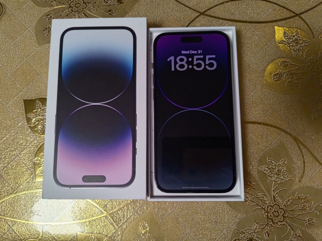 99% Apple iPhone 14 Pro 256GB 紫色100%電量。, 攝影器材, 航拍