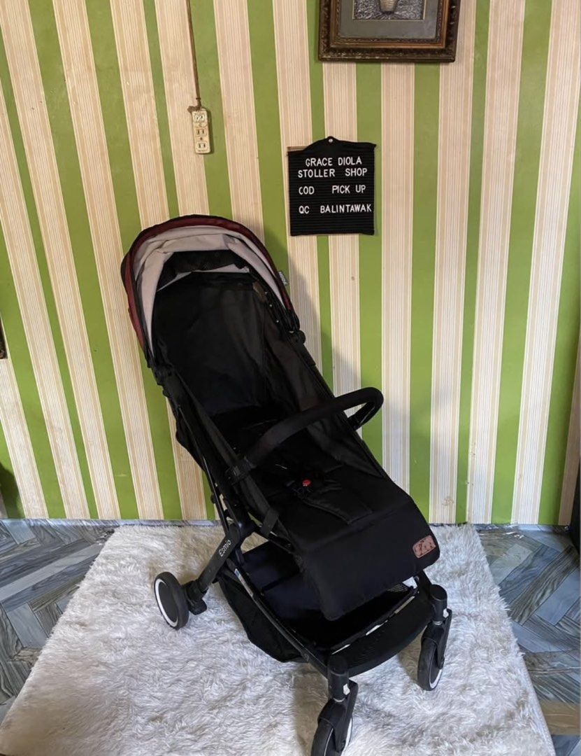Akeeva esmio compact fold cabin approved Stroller (Category: Strollers) located in Manila. Submitted by gracediola_18 (Listing ID 1423150710, Image 2). Description: cod or pick up qc balintawak .