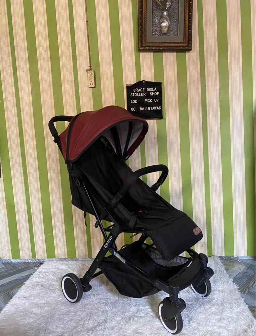 Akeeva esmio compact fold cabin approved Stroller (Category: Strollers) located in Manila. Submitted by gracediola_18 (Listing ID 1423150710, Image 1). Description: cod or pick up qc balintawak .