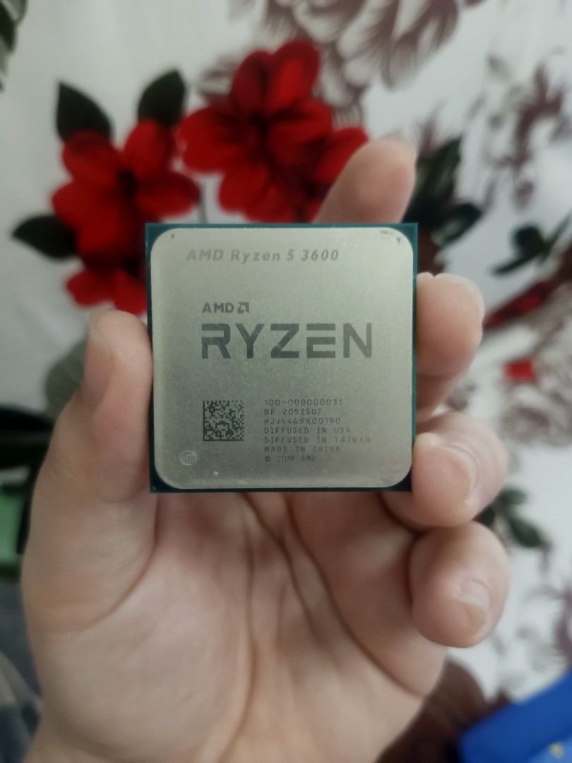 AMD Ryzen 5 3600 (Category: Computer Parts) located in Bacoor. Submitted by lorenmendo32471 (Listing ID 1423090052, Image 1). Description: AMD Ryzen 5 3600 • Working perfectly, tested before removal • Clean pins, no bent pins • No box (CPU only) • Used for gaming, never overclocked • Selling because upgraded ₱4,000 slightly negotiable for sure buyer Meetup Bacoor / nearby areas.
