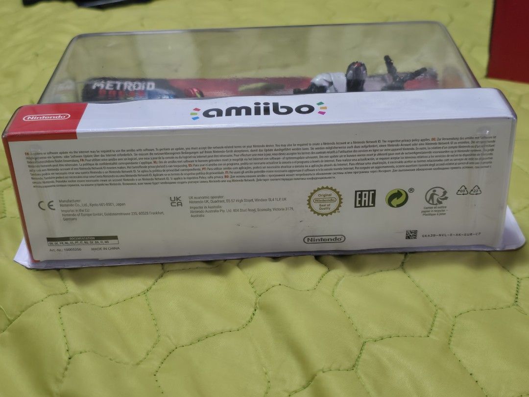 Amiibo Nintendo Switch Metroid Dread Samus & Emmi Bundle QC Location (Category: Figurines & Statues) located in Quezon City. Submitted by gabs_a (Listing ID 1423161983, Image 3). Description: For Sale: Figurine / Toy Collectible Brand: Nintendo Model: Amiibo Game: Metroid Dread Character: Samus & Emmi Placement: Desk, Shelf, Table Setup Inclusion: Plastic Packaging Price: 1,600.00 Location: Batasan Hills / South Triangle Quezon City Note: - As th