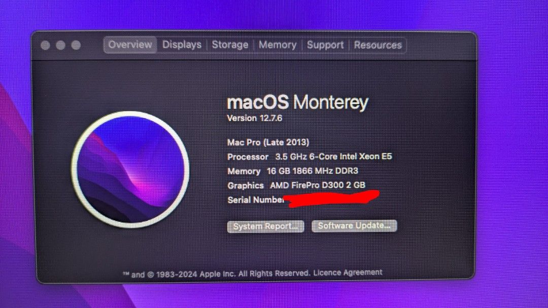 Apple Mac Pro (Late 2013)65673108628225111