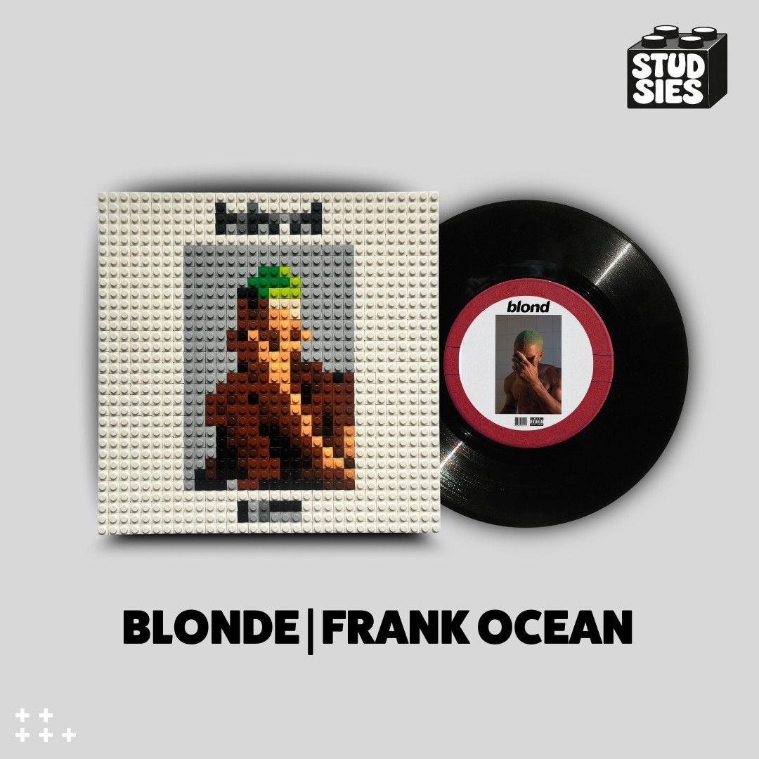 Blonde Frank Ocean Brick Art 🖼️ (Category: Vinyls) located in Manila. Submitted by francinerae (Listing ID 1423247908, Image 1). Description: Build your own Album Art! 🧱 Brick by Brick ✅ DIY Kit ✅ Unique pieces for music lovers and collectors. ✅ Perfect for display or as a gift ✅ Perfect for Vinyl Collector Inclusions: • 32x32 Baseplate • Bricks in number bags • Brick Separator • Full Instructions Customized Album is also AVAILABLE ig: @studsie