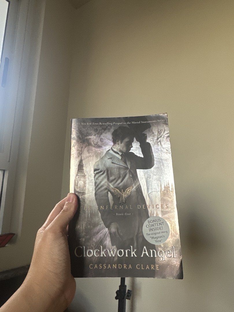 Clockwork Angel by Cassandra Clare (Category: Storybooks) located in Mandaluyong City. Submitted by veeunix (Listing ID 1423169283, Image 1). Description: There are some pages with highlights but book quality is ok.