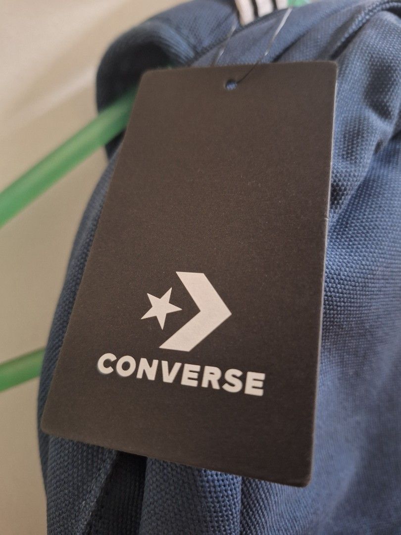 Converse Chuck Backpack - Navy (Category: Backpacks) located in Taguig. Submitted by brolz (Listing ID 1423209437, Image 2). Description: CONVERSE CHUCK BACKPACK Converse Chuck Unisex's Backpack - Navy Product Details Cotton Canvas Front Zipper Pocket 2 Bottle Pockets Pu Faux Leather Chuck Patch Dimension: 18" (H) X 12" (W) X 5.5" (D) Capacity: 19.5L ORIGINAL BRAND NEW COMPLETE WITH TAGS Php1000 only Shipping c/o buyer.
