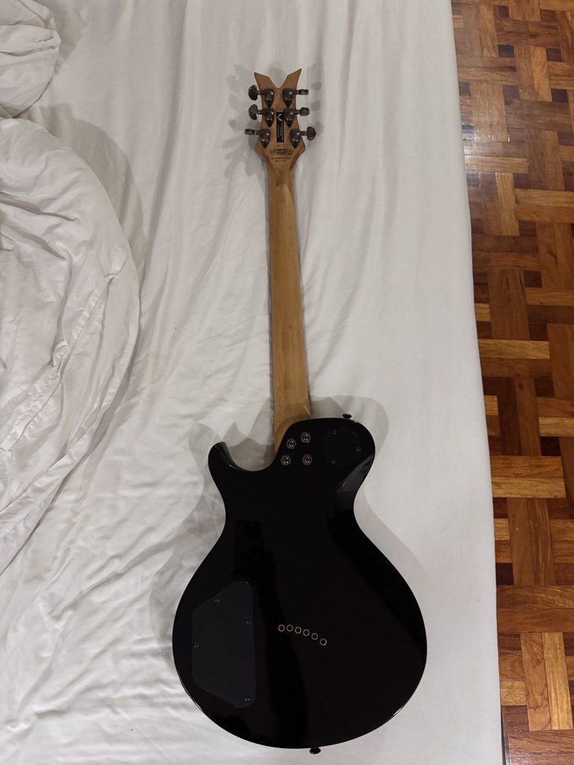 Dean Vendetta Electric Guitar (Category: Musical Instruments) located in Manila. Submitted by seifer.eddy (Listing ID 1423241351, Image 2). Description: Les Paul style dean guitar High output pickups for metal Never gigged, ginagamit lang sa bahay Issues: scratchy pots.