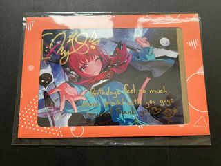 Hololive Expo 2024 応援デラックスプラン限定カード赤井はあと, 興趣