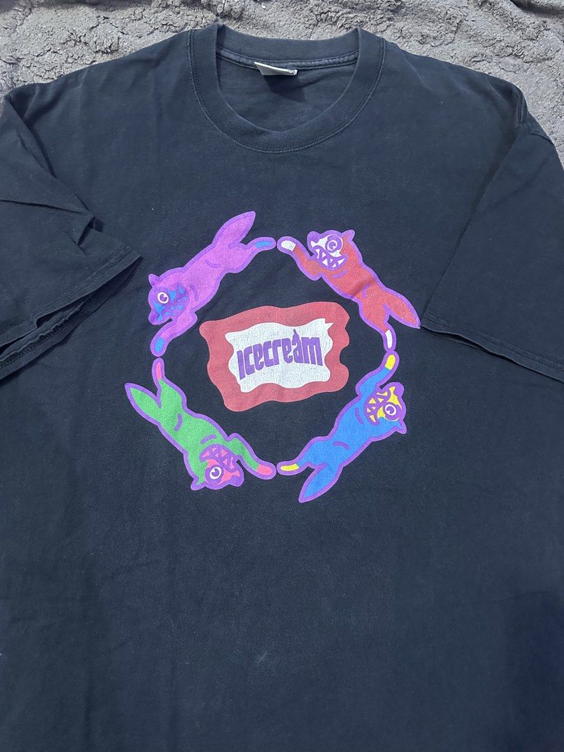 Icecream T-shirt (Category: Tshirts & Polo Shirts ) located in Manila. Submitted by jdub4 (Listing ID 1423187318, Image 1). Description: bbc ice cream tee fits l-xl 29 x 22 .