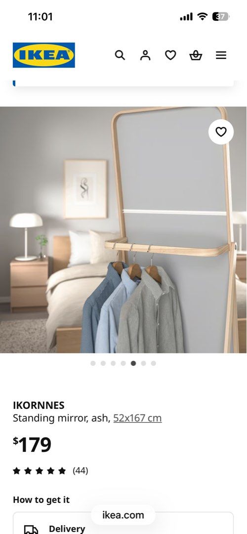 IKEA standing mirror444602091381073922