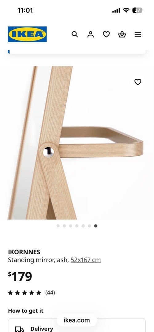 IKEA standing mirror444602091381073923