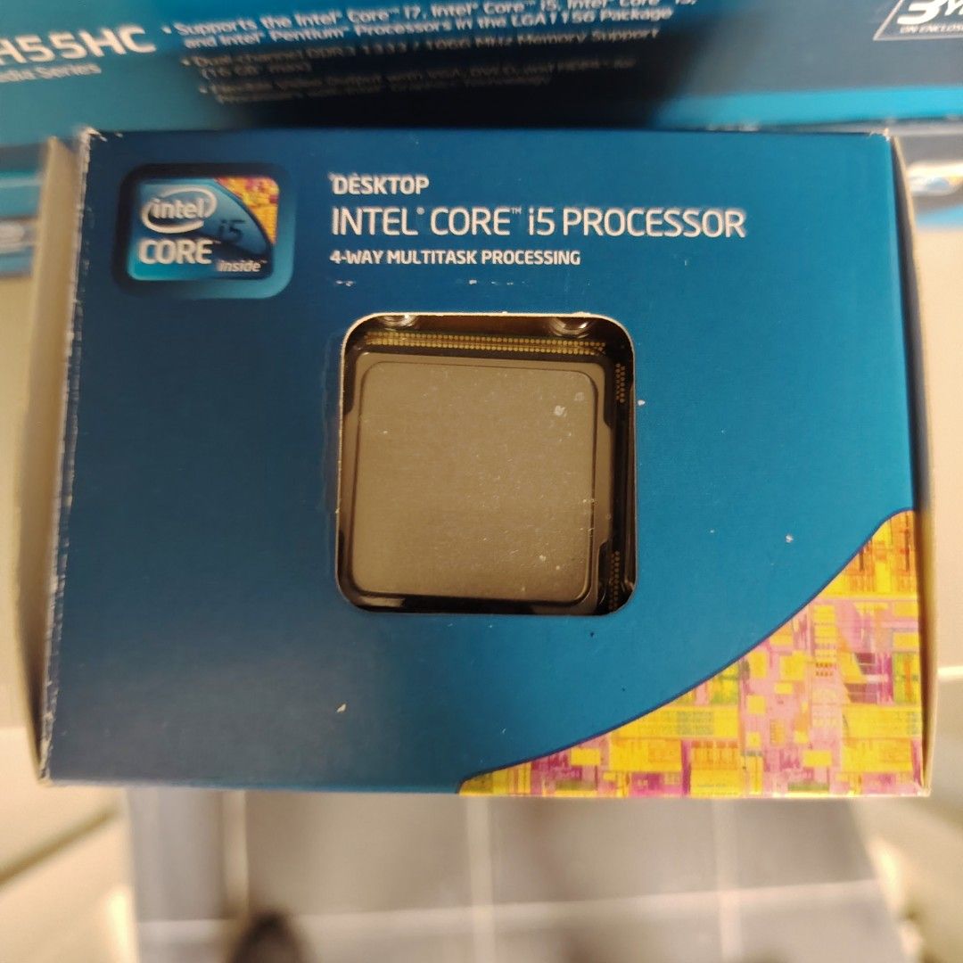 Intel Core i5-760 Processor (Category: Computer Parts) located in Puchong. Submitted by triggertactics (Listing ID 1423093035, Image 2). Description: Intel Core i5-760 processor. Features 2.80 GHz, 8MB Cache, and LGA1156 socket. Includes the original box. Supports dual-channel DDR3 1066/1333 MHz memory. Compatible with Intel HD Graphics Technology. Made in Malaysia..