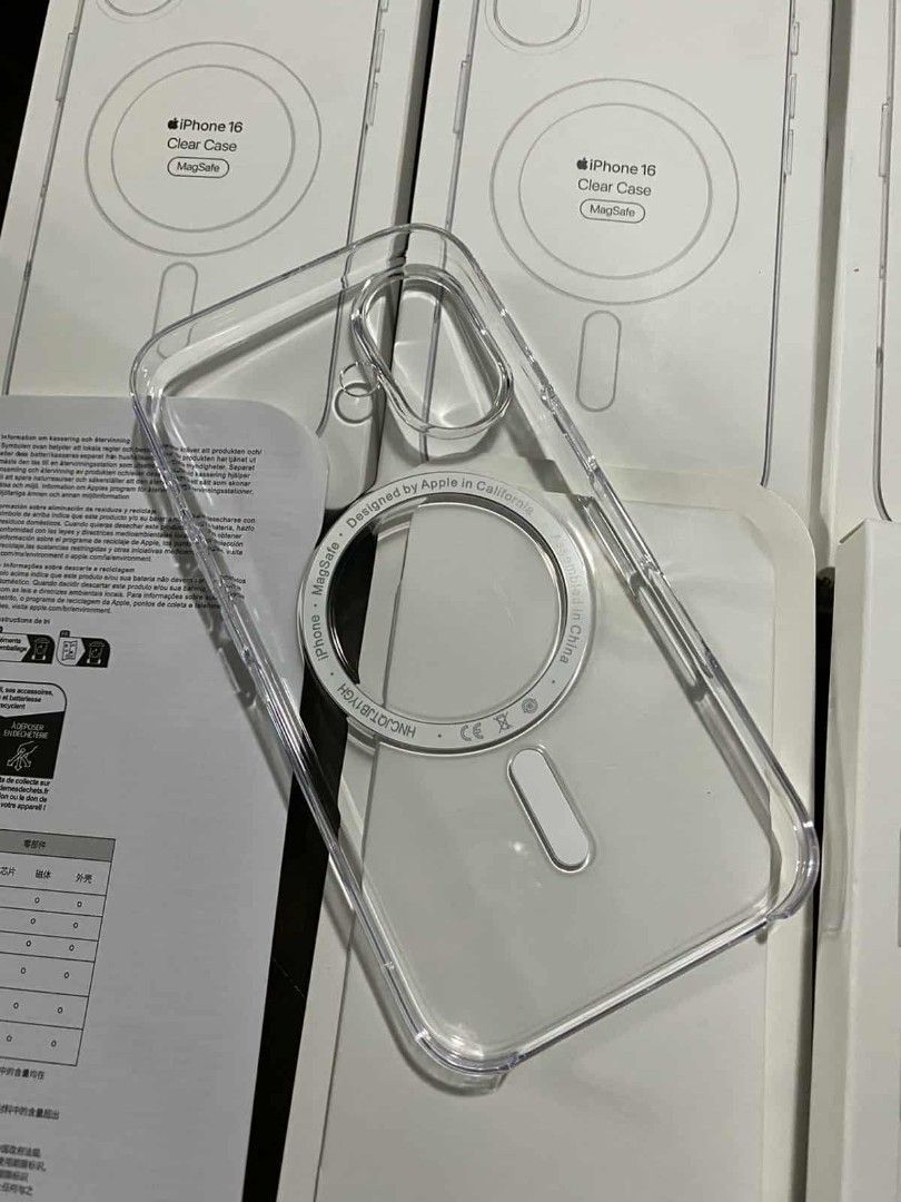 iPhone 16 Plus MagSafe Clear Case [Non Yellowing Slim Case] (Category: Cases & Sleeves) located in Manila. Submitted by mercedgret74092 (Listing ID 1423104625, Image 3). Description: Also available for iPhone 12 to 17 pro max.