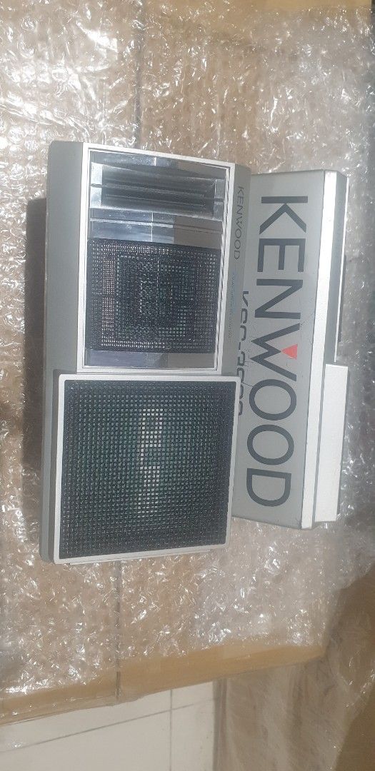 Kenwood Car Speaker (Category: Soundbars, Speakers & Amplifiers) located in Manila. Submitted by zandre615 (Listing ID 1423162722, Image 3). Description: Kenwood car stereo speaker for sale In very good working condition Light scratches only no dent or crack 60 watts into 4 ohms Made in jspan Manila area.