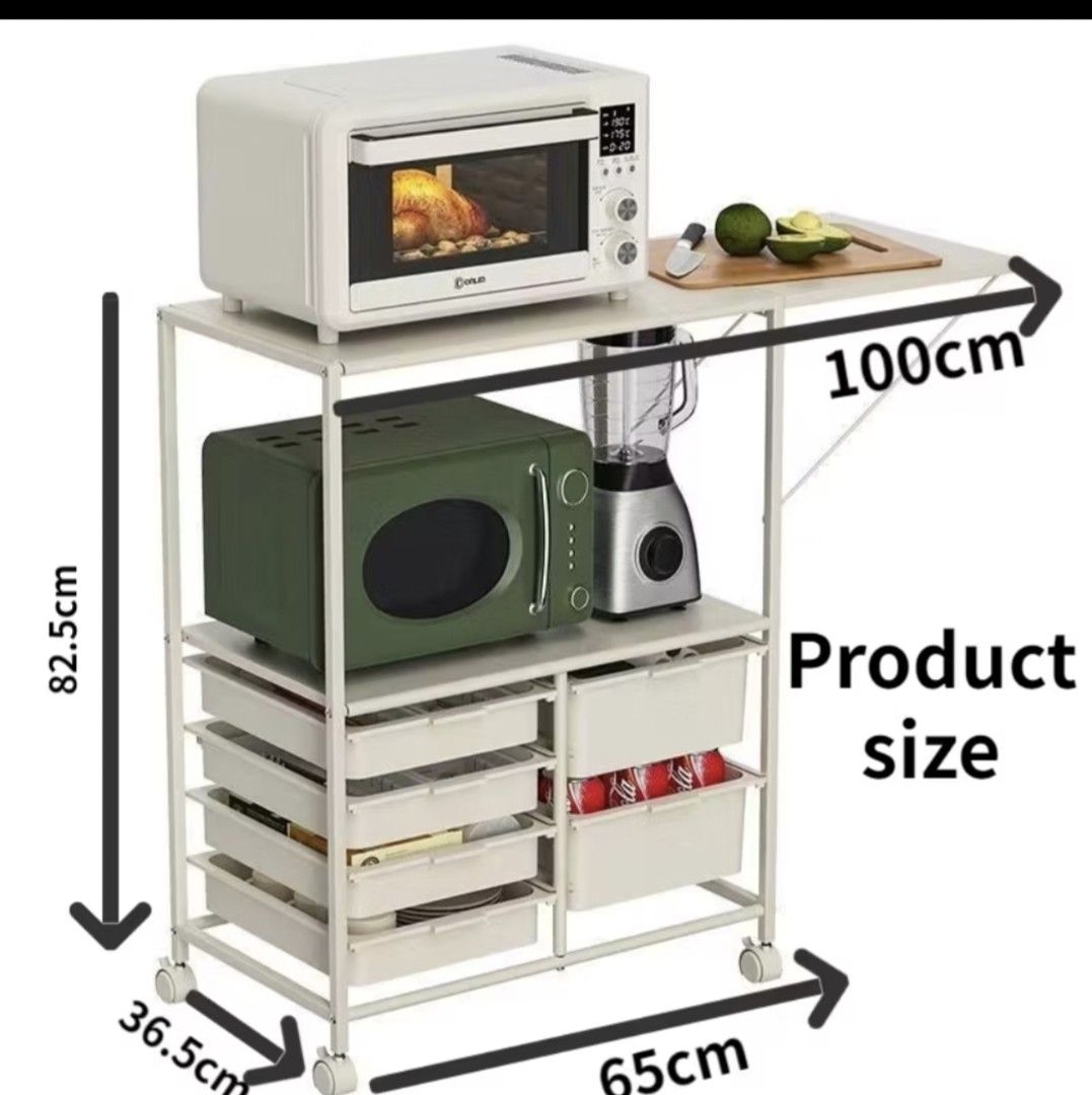 Kitchen organizer Trolley Cart (Category: Storage Boxes & Baskets) located in Taguig. Submitted by DawnToDark (Listing ID 1423257109, Image 1). Description: Decluttering Loc McKinley hill taguig .