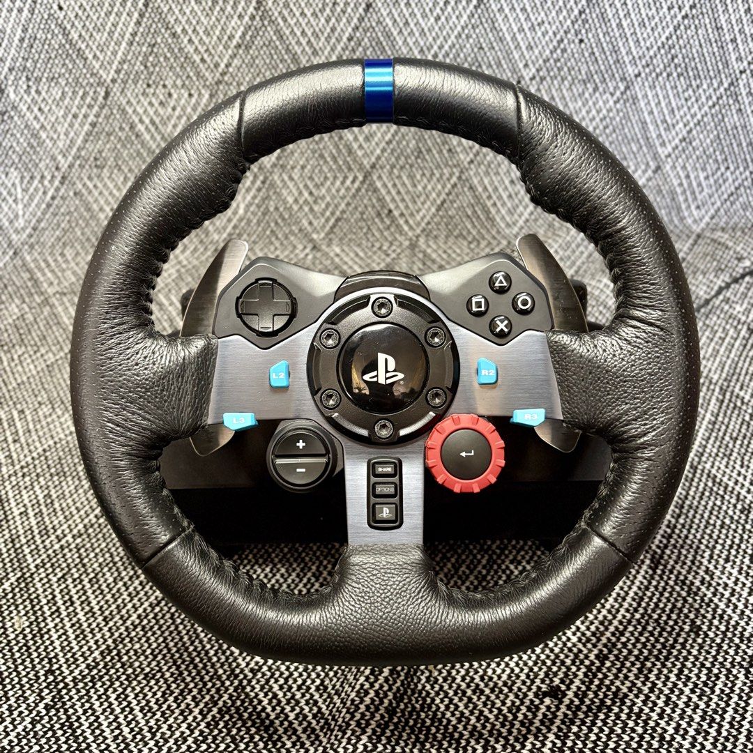 Logitech G29 Driving Force Steering Wheel Pedal Sim Racing w H Pattern ...