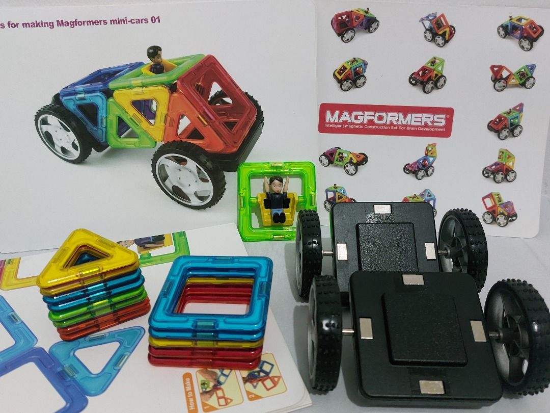 Magformers Vehicle Wow Set (16pcs) (Category: Vehicle & Diecast Models) located in Paranaque City. Submitted by ca.firstonlinebiz (Listing ID 1423181522, Image 2). Description: Preloved Magformers Wow Set (16pcs) Complete No box Loc. Greenheights Parañaque Open for shipping lalamove or jnt Gcash, Maya, BPI payment .