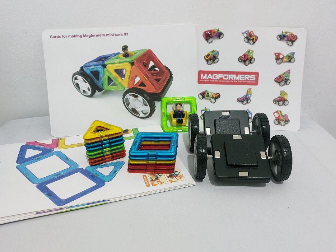 Magformers Vehicle Wow Set (16pcs) (Category: Vehicle & Diecast Models) located in Paranaque City. Submitted by ca.firstonlinebiz (Listing ID 1423181522, Image 1). Description: Preloved Magformers Wow Set (16pcs) Complete No box Loc. Greenheights Parañaque Open for shipping lalamove or jnt Gcash, Maya, BPI payment .