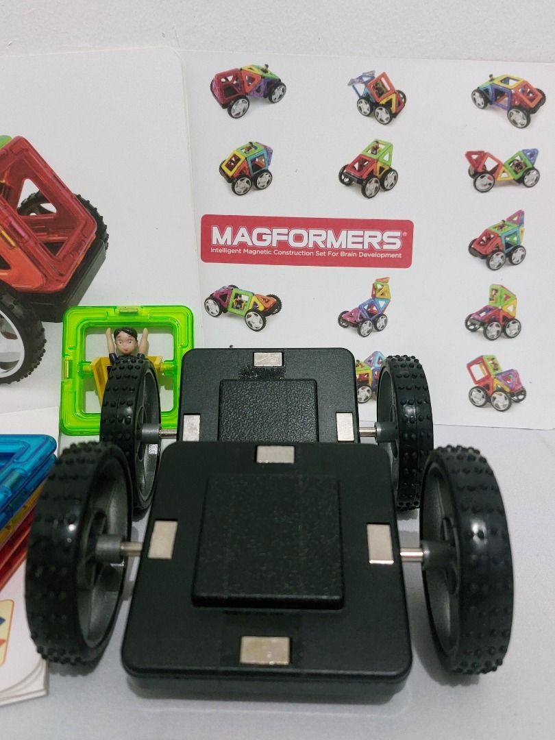 Magformers Vehicle Wow Set (16pcs) (Category: Vehicle & Diecast Models) located in Paranaque City. Submitted by ca.firstonlinebiz (Listing ID 1423181522, Image 3). Description: Preloved Magformers Wow Set (16pcs) Complete No box Loc. Greenheights Parañaque Open for shipping lalamove or jnt Gcash, Maya, BPI payment .
