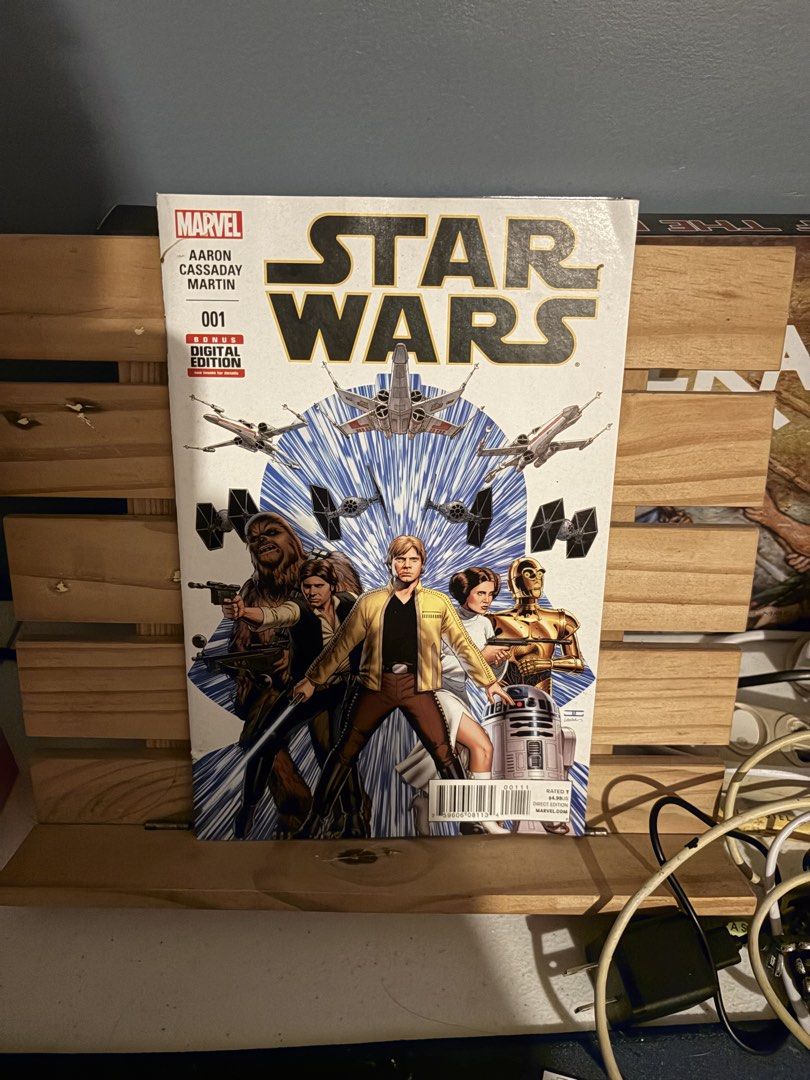 Marvel Comics Star Wars #1 physical comic book VF-NM (Category: Comics & Manga) located in Del Monte. Submitted by darker_corner. (Listing ID 1423086273, Image 1). Description: New but unsealed.
