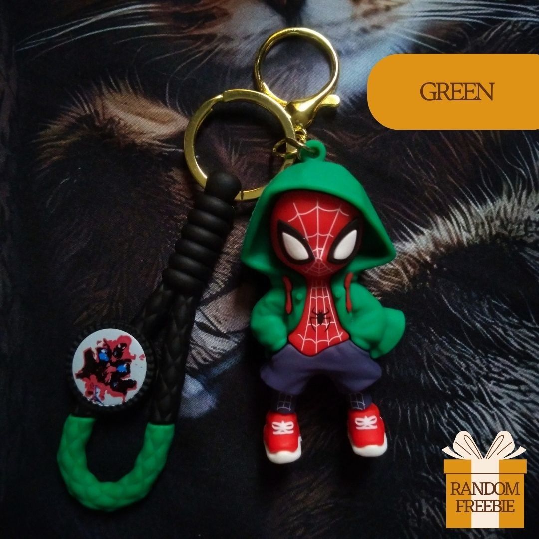 Marvel Keychains - Spiderman - Wolverine (Deadpool) (Category: Western Merchandise) located in Binan City. Submitted by items_discount (Listing ID 1423189121, Image 2). Description: ⚠️ Limited Stock 💬 Chat lang po for questions 🛍️ Check out niyo po my listing for other products 🆓 Small random freebie/s included 📌 Key Features: ✔️ Gold Keyring ✔️ With Colored Strap 💡 Why Buy? ➡️ Favorite Character ➡️ Small Random Freebie/s ➡️ Limited Stock ➡️