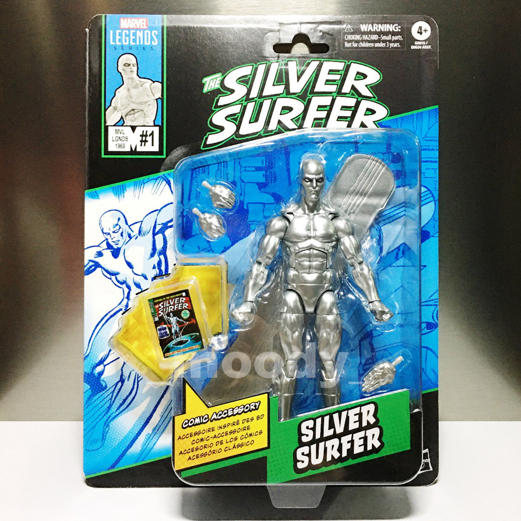Marvel Legends Mini Comic Series Silver Surfer, Hobbies & Toys, Toys ...