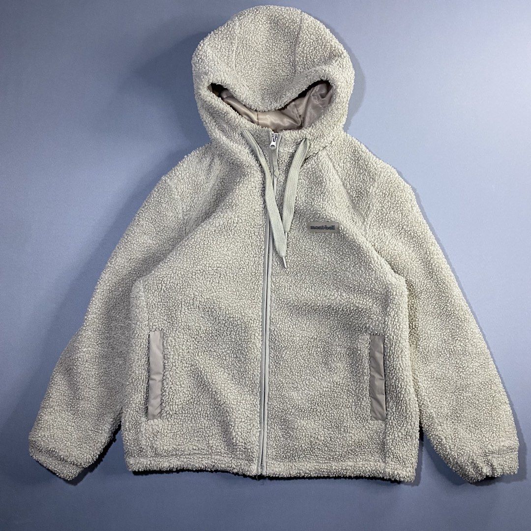 Montbell Fleece Jacket with Hood (Category: Coats, Jackets and Outerwear) located in Baguio. Submitted by marsuki_s (Listing ID 1423084589, Image 1). Description: Montbell Fleece Jacket Excellent Condition, Size Medium 22.27 .