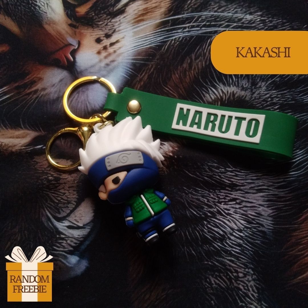Naruto Keychains - Naruto - Kakashi - Gaara (Category: Character Goods) located in Binan City. Submitted by items_discount (Listing ID 1423191623, Image 2). Description: ⚠️ Limited Stock 💬 Chat lang po for questions 🛍️ Check out niyo po my listing for other products 🆓 Small random freebie/s included 📌 Key Features: ✔️ Gold Keyring ✔️ Colored Straps 💡 Why Buy? ➡️ Favorite Naruto Character ➡️ Small Random Freebie/s ➡️ Limited Stock ➡️ Legit Se