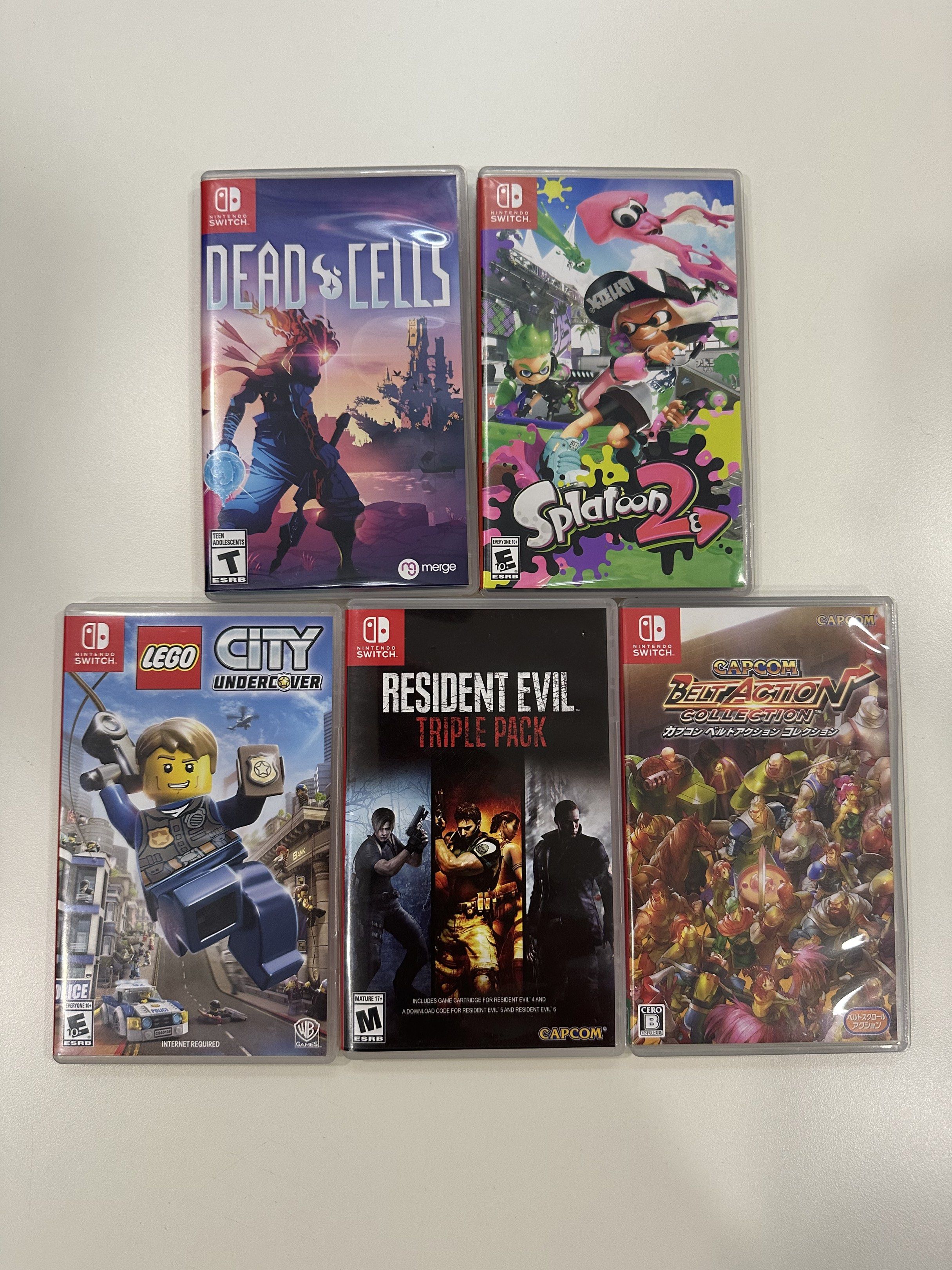 Nintendo switch games for sale (Category: Nintendo) located in Quezon City. Submitted by dlsy12 (Listing ID 1412740449, Image 1). Description: Nintendo switch games for sale Splatoon 2 - 1200 Lego city undercover - 1300 Belt action collection - 1100 Resident evil - 1000 code used Dead cells - 1500 Pokemon sword - 1500 code used xSOLDx Lego movie - 1300 xSOLDx Spyro - 1200 SOLD Megaman X - 1200 code used xSOLDx It takes two - 1300 SOLD Luigis mans